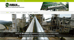 Desktop Screenshot of inman.com.mx
